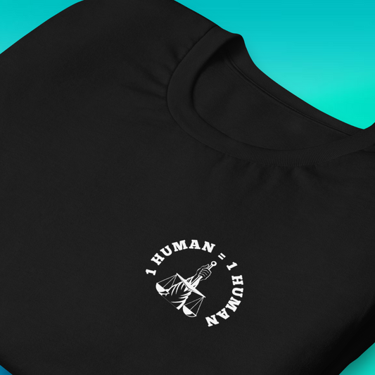 1 Human = 1 Human T-Shirt | V2