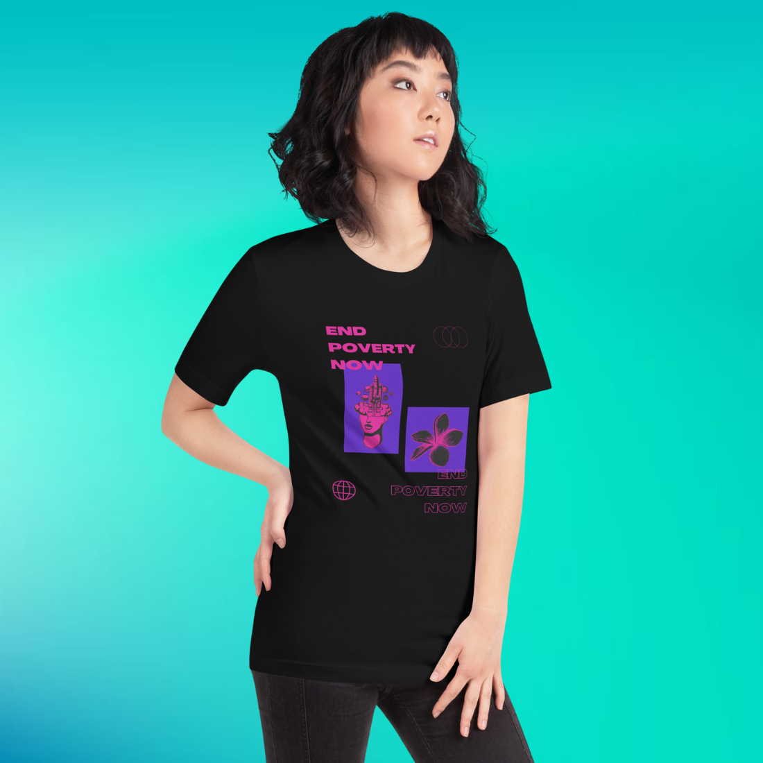 End Poverty Now T-Shirt | V3