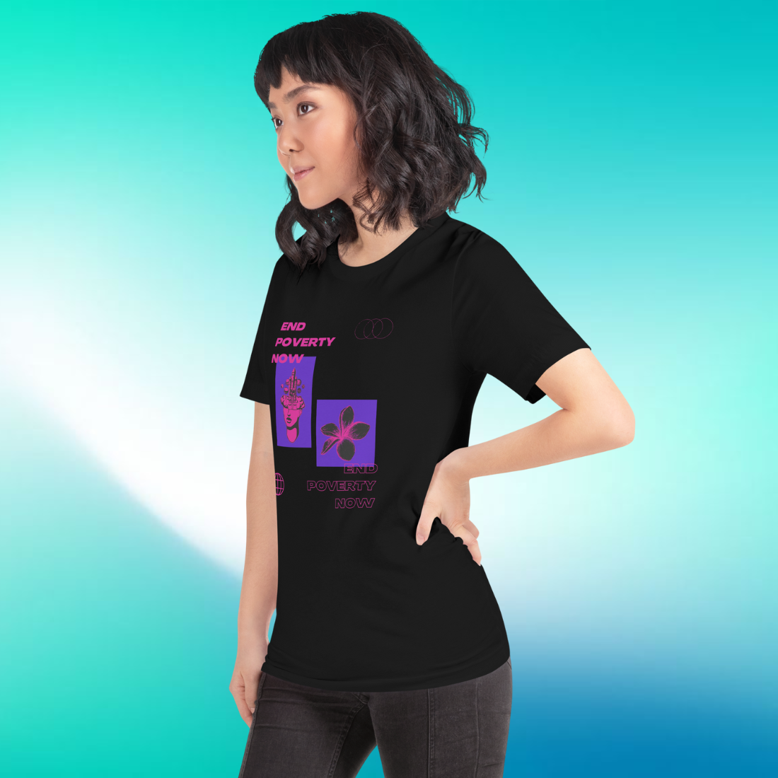 End Poverty Now T-Shirt | V3
