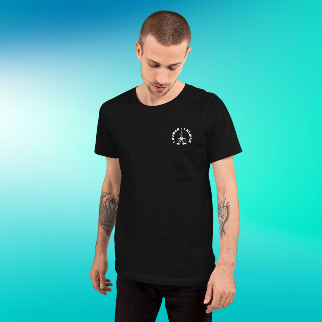 1 Human = 1 Human T-Shirt | V2
