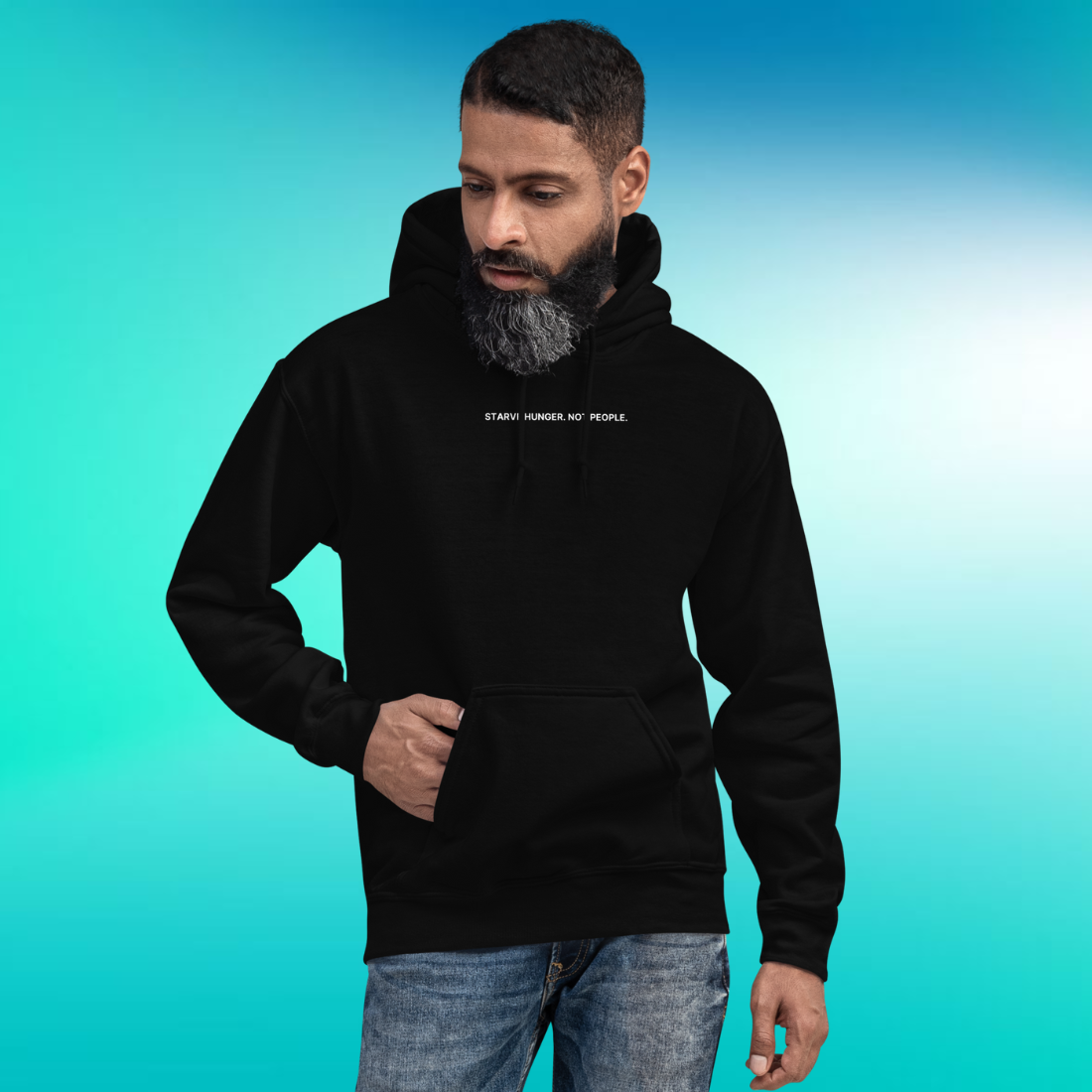 Starve Hunger, Not People Hoodie | V1