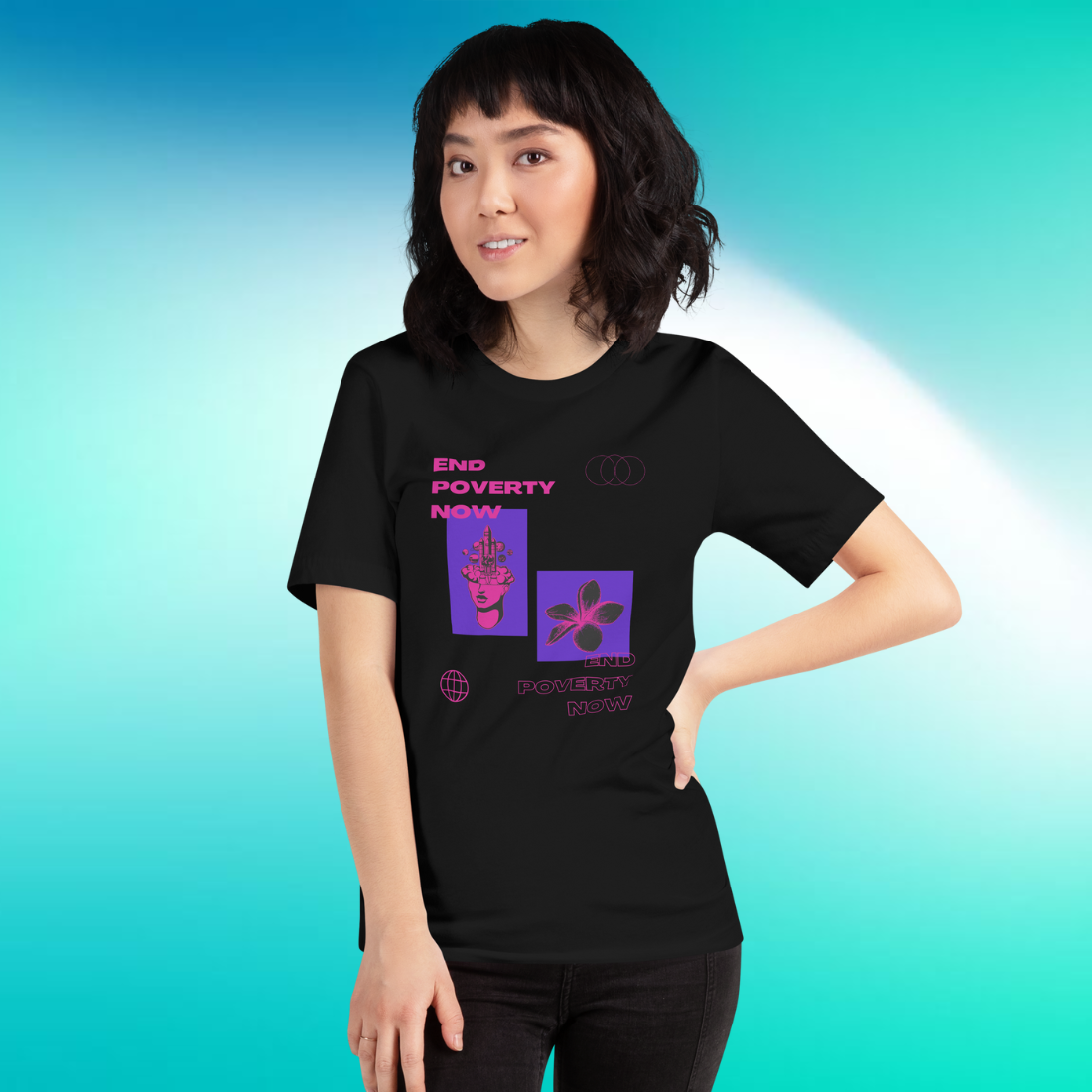 End Poverty Now T-Shirt | V3