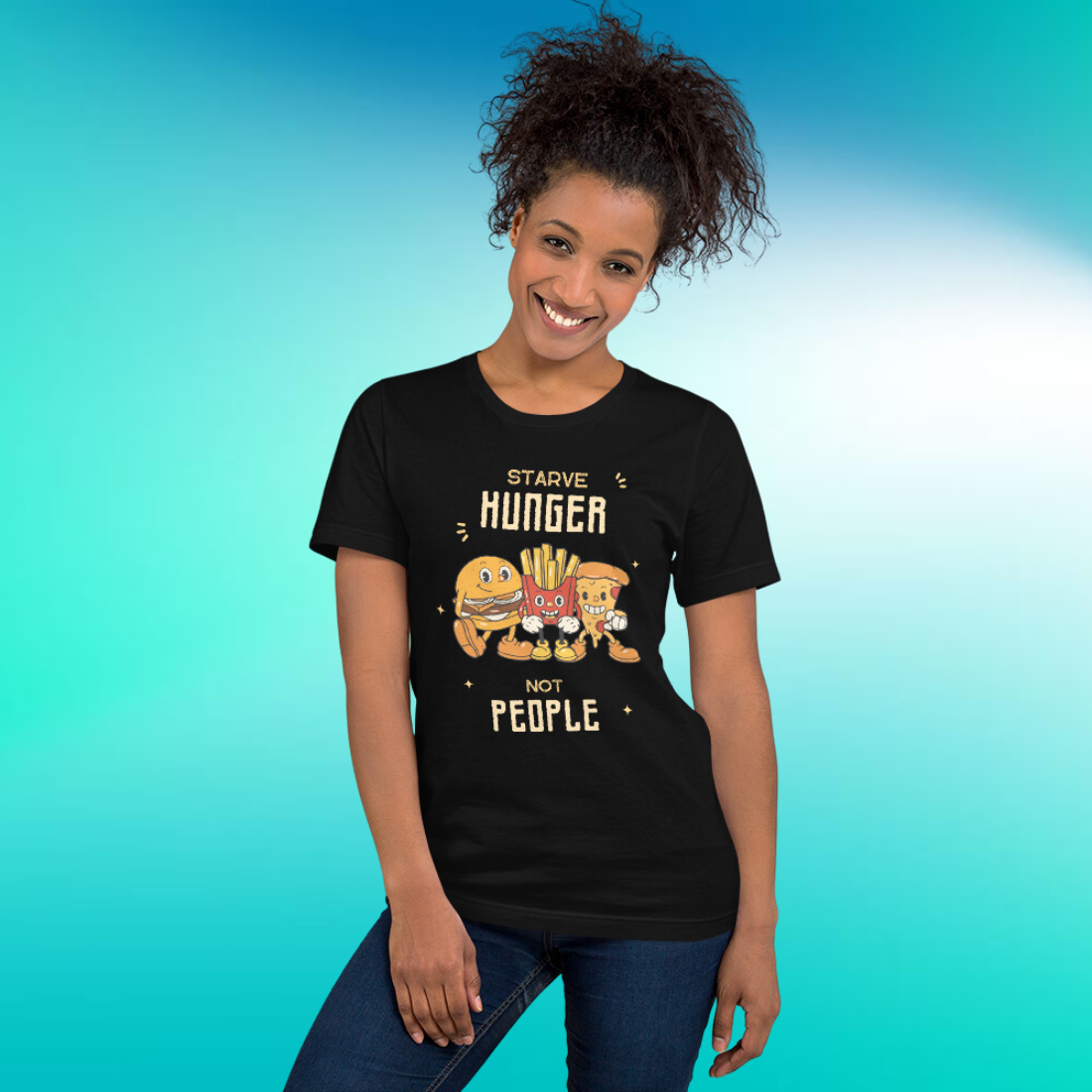 Starve Hunger, Not People T-Shirt | V3