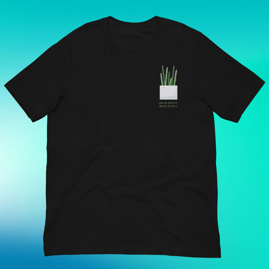 Green Spaces, Happy Places T-Shirt | V2