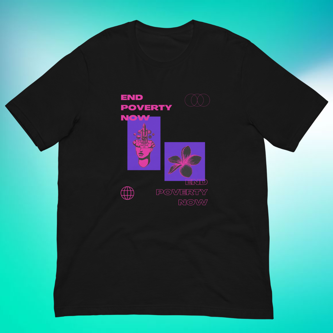 End Poverty Now T-Shirt | V3