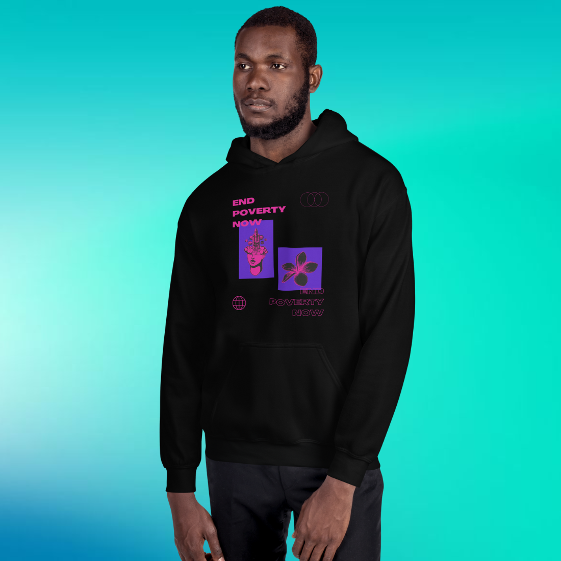 End Poverty Now Hoodie | V3